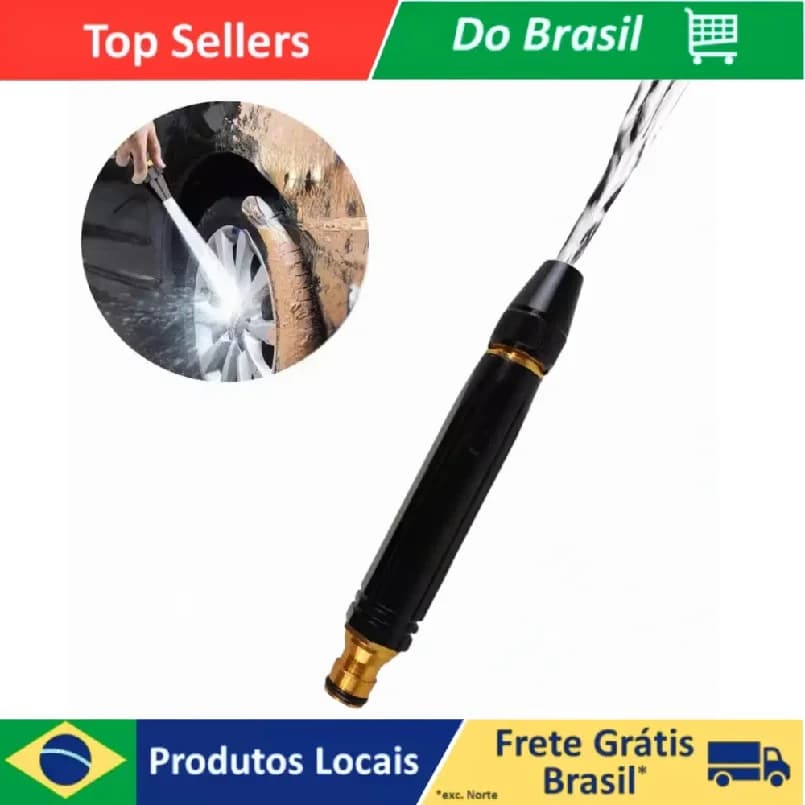 Accoppiatore Rapido 3 in 1 - Ugello ad Alta Pressione per Tubo, Auto, Moto, Giardino e Cortile