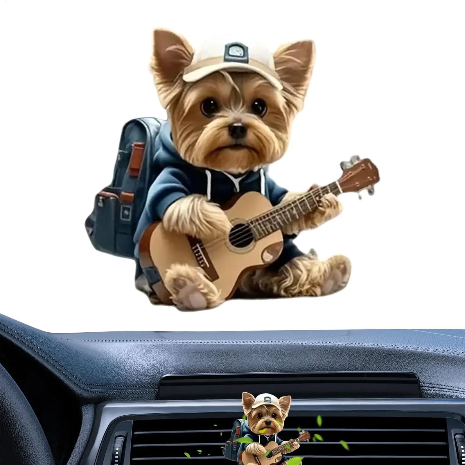 Slice Deodorants for Vehicles Decorative 2D Acrylic Aromatic Clamp for Dog Odours Eliminator for Daily Communism Truck Night