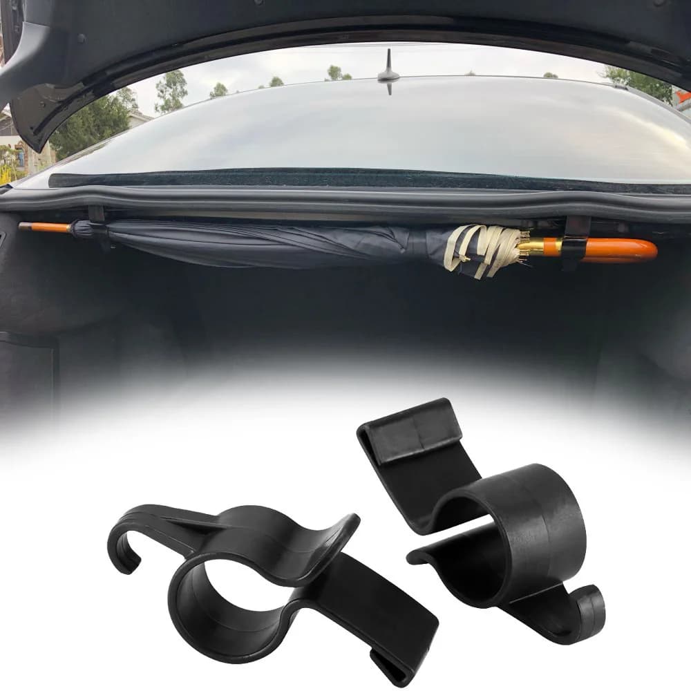Car Seat Back Hook Multifunctional Storage Organizer for Trunk Fishing Rod Umbrella Towel Hanger Vehicle Interior Accessories
