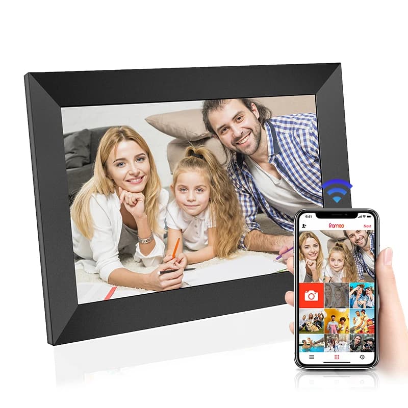 Large Stock New Gift 10.1 Inch Share Photos/Videos Tv Smart Tvs Background Music Digital Ai Frames with Wifi