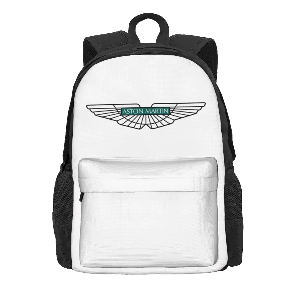Aston Martin Badge Backpack Daypack Large Capacity Children BookBag School Bag Shoulder Bags for Men Women