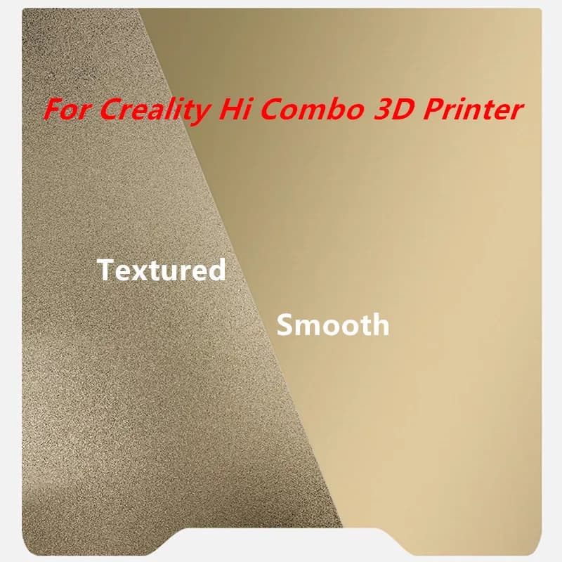 For Creality Hi Build Plate Double Sided Textured/Smooth PEI Spring Steel Sheet Magnetic Print Bed For Creality 3D Printer Parts