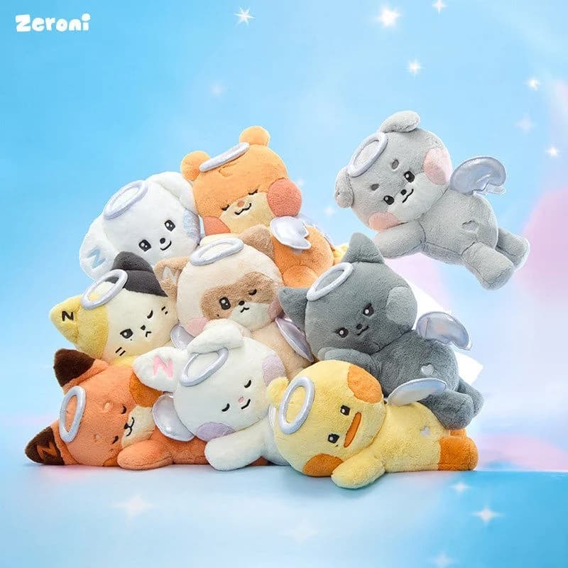Zeroni Fluffy Wonderland Animal Series Plush Zb1 Cape Plush Pillow Heart-Shaped Ball Star Merchandise Zhanghao Hanbin Ricky Gift