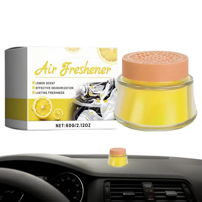 Car Deodorant Central Perfume Console for Car Lemon Long-Term Decoration Interior Scent Diffuser For Car