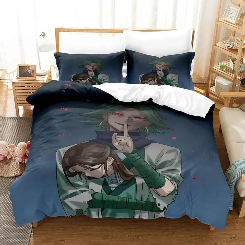 Stampa 3D Anime Forbice Seve Set di biancheria da letto Singolo Doppio Completo Queen King Size Set di copriletto per camera da letto per bambini per adulti Tessili per la casa