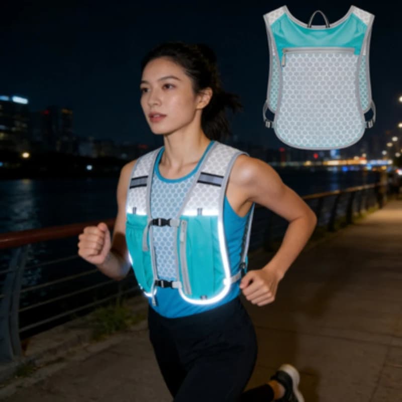 New Multifunctional Exterior Sports Vest for Breathable Cycling with Hydration and Phone Door