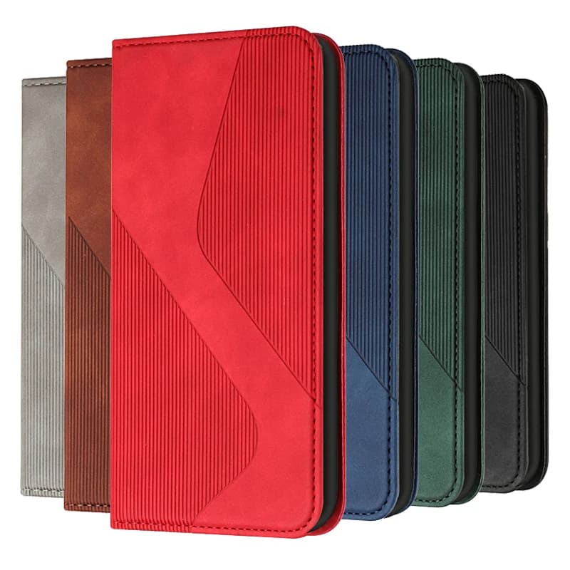 Custodia a libro in pelle magnetica per Xiaomi Redmi 10 2022 Note10 5G Nota 10T 10S 10Pro 10 Pro Max Mi10T 10S 10i 10A Borse a portafoglio con vibrazione