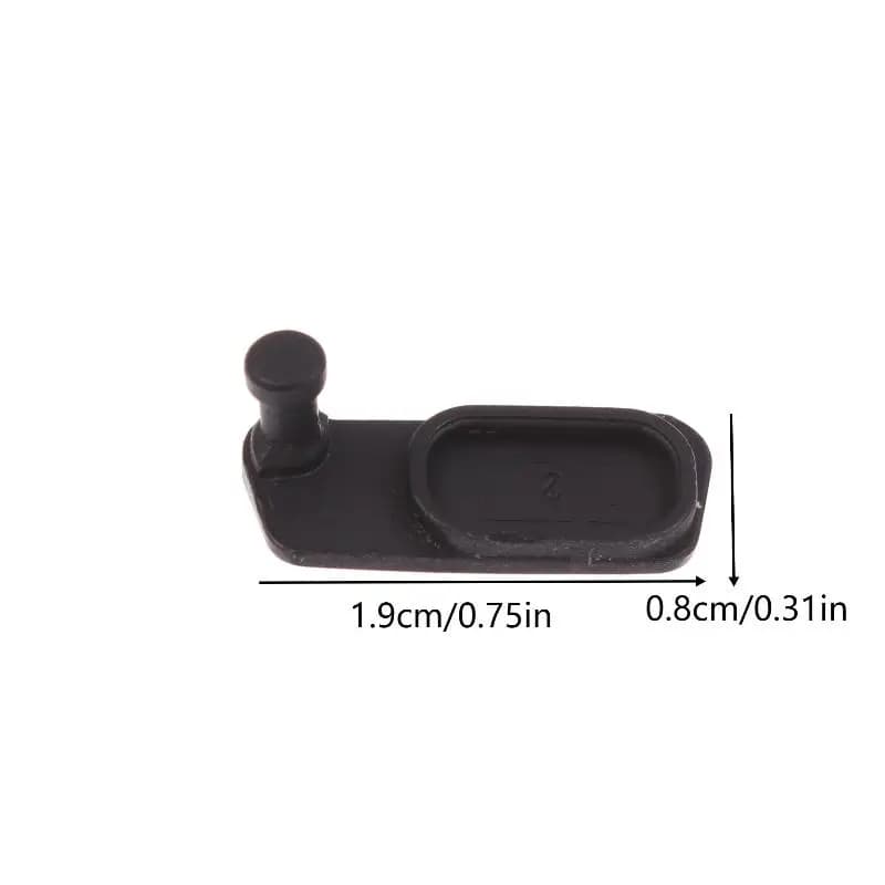 1 pz porta di ricarica spina protezione copertura antipolvere tappo in gomma di ricarica per Garmin Edge 1030 copertura USB antipolvere accessorio inferiore