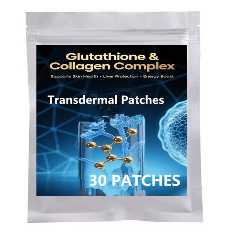30 patches Topico Glutatione Plus - Collagen Blend Skin Health Support, Energy Support Promotes Skin Repair