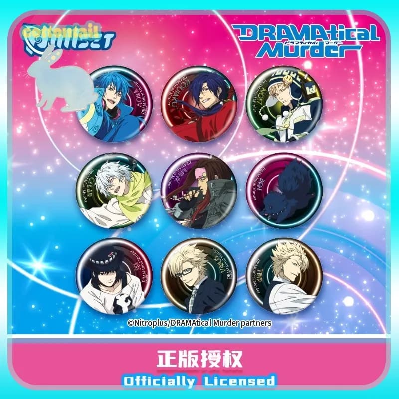 Original Nullset Dmmd Character Distinctive Cieco Series Bag Aoba Koujaku Animation Peripheral Acg Decoration Boy For Gift