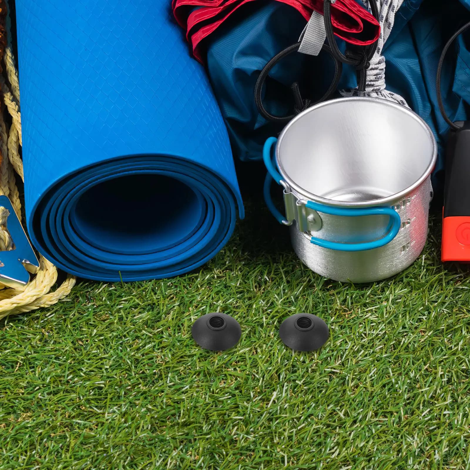 12Pcs Hiking Pole Baskets Round Mud Snow Basket Replacement for Trekking Poles Lightweight Quick Swap Attachment Outdoor Camping