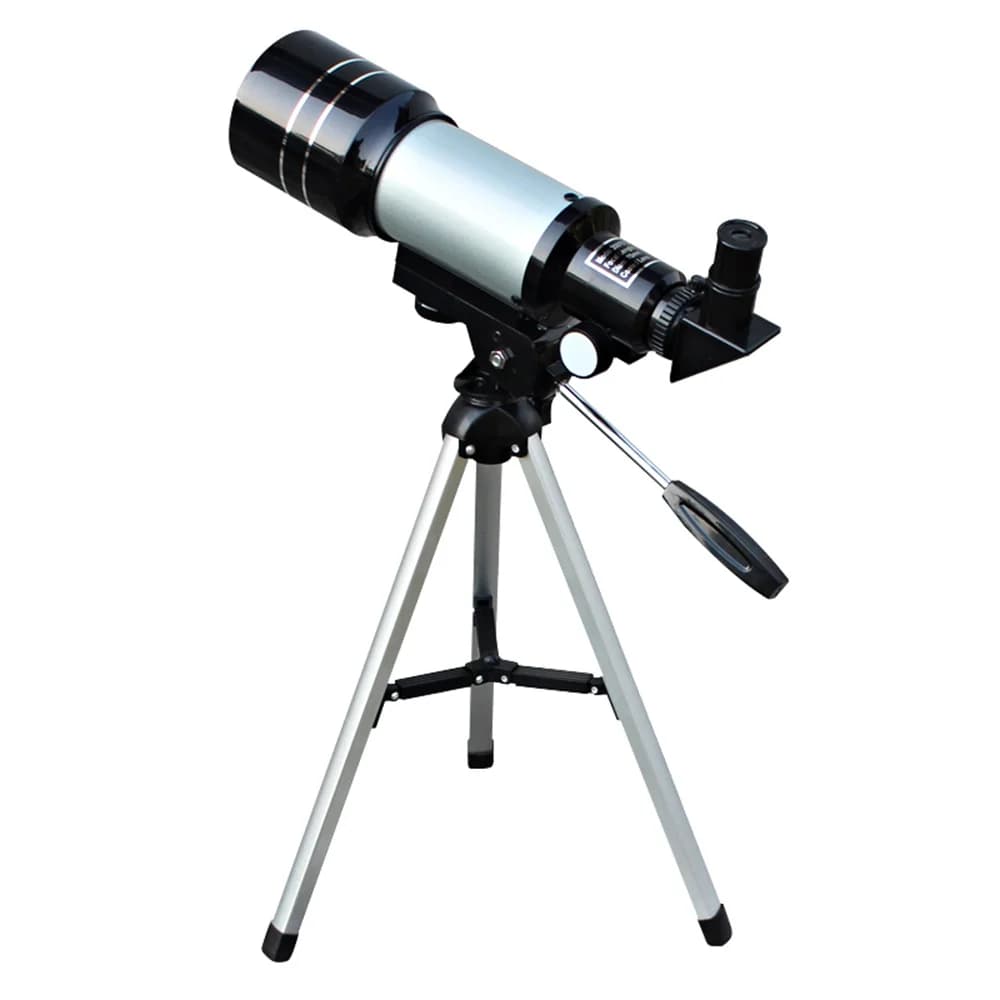 Telescopio astronomico monoculare professionale F30070 Telescopio ottico 150x Zoom rifrazione con treppiede scienza regalo per bambini
