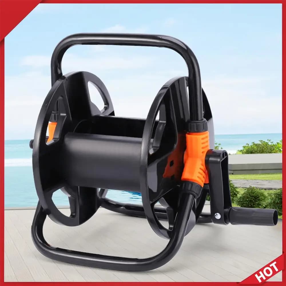 Avvolgitubo a Braccio Singolo Multiuso Portatile, Bobina per Tubo Resistente all'Usura, Avvolgitore per Tubo da Giardino