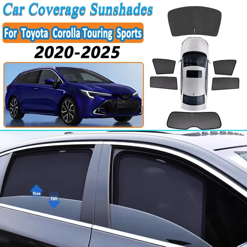 Parasole per Toyota Corolla Touring Sports 2020-2025, tendina parasole a rete per finestrini laterali, visiera per la privacy, accessori auto