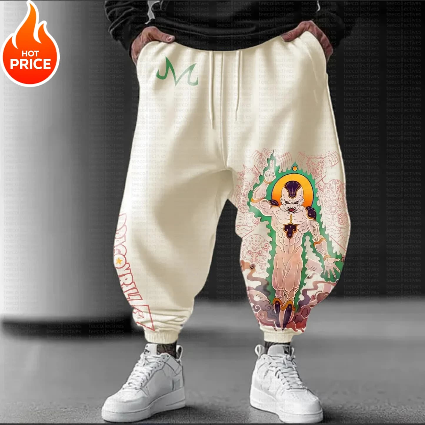 Majin Buu Anime Super Saiyan Dragon Ball Harajuku Men Winter Sports Pants Streetwear Women Casual Leggings Sweatpants Unisex