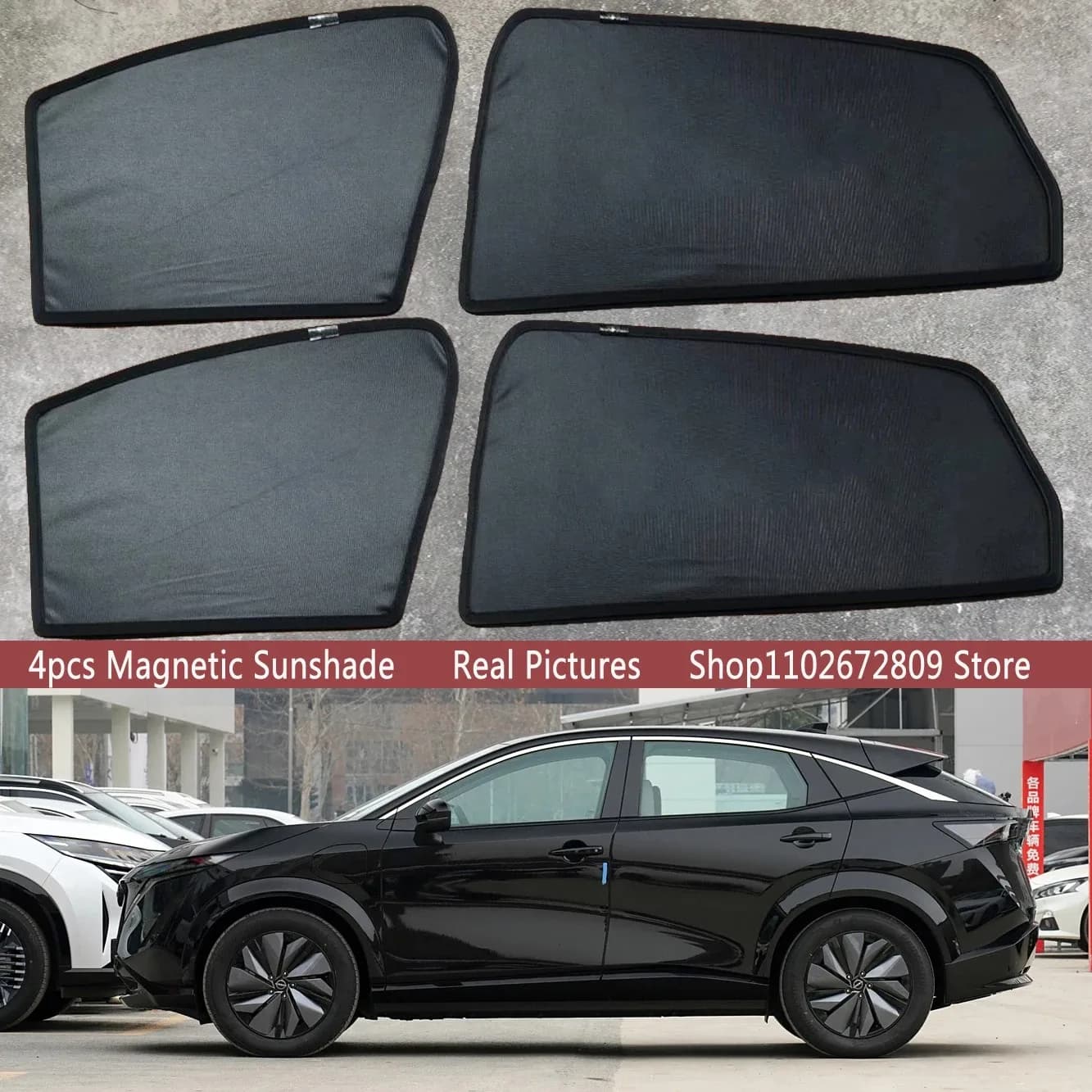 Parasole Magnetico per Auto, Tendina Parasole per Parabrezza Anteriore per Nissan Ariya FE0 EV 2022 - 2026 2024 2025, Accessori