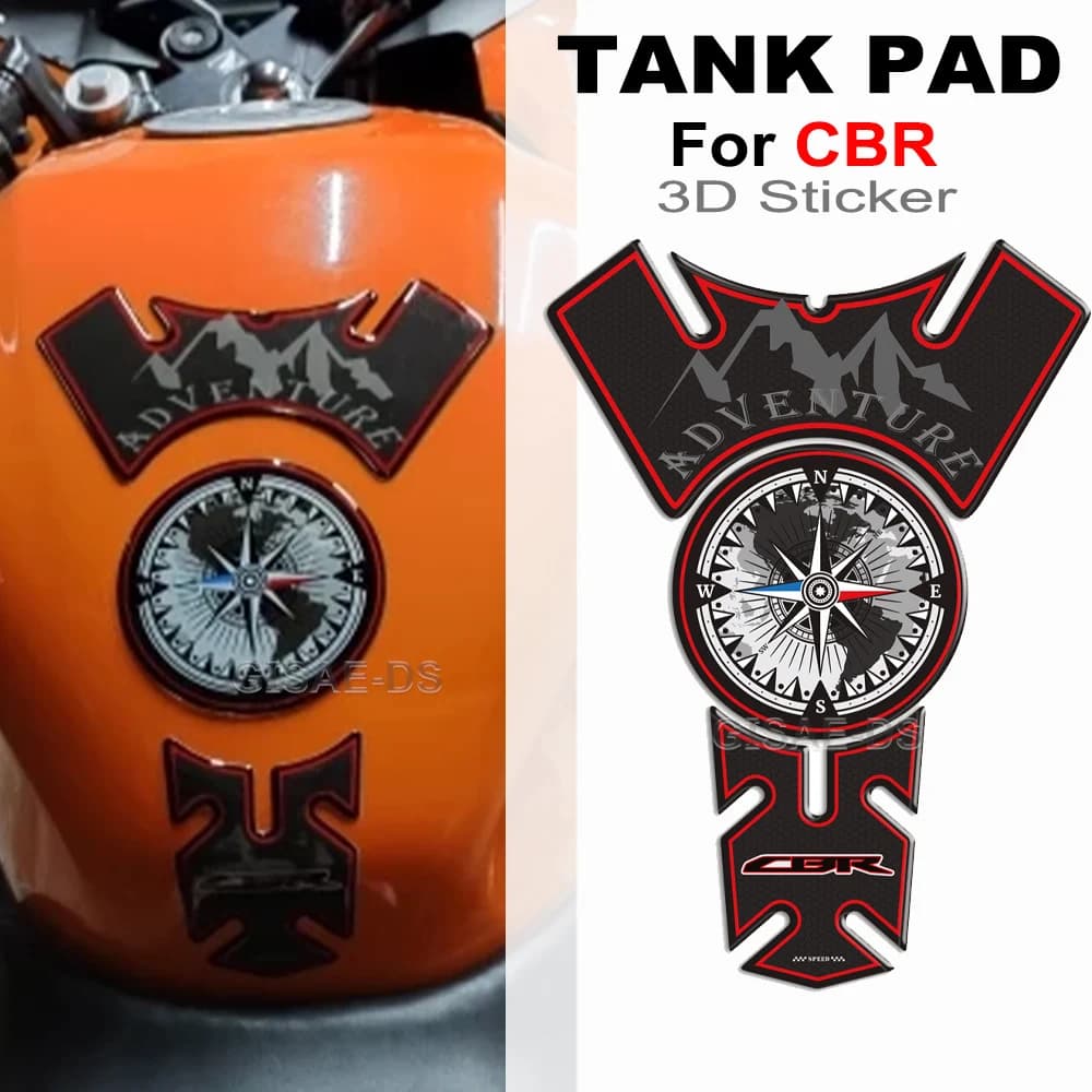 Moto Per Honda CBR1000RR CBR650F CBR600RR CBR500R CBR300R CBR250R Fireblade HRC Rilievo del Carro Armato di Protezione Adesivi
