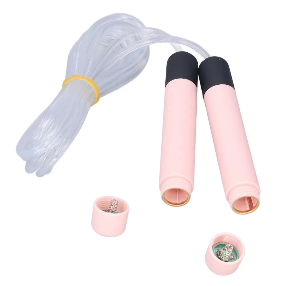 Unique ABS Luminous Skipping Rope Length 280cm Blue Glowing Jump Rope LED Light Up Rope Night Workouts