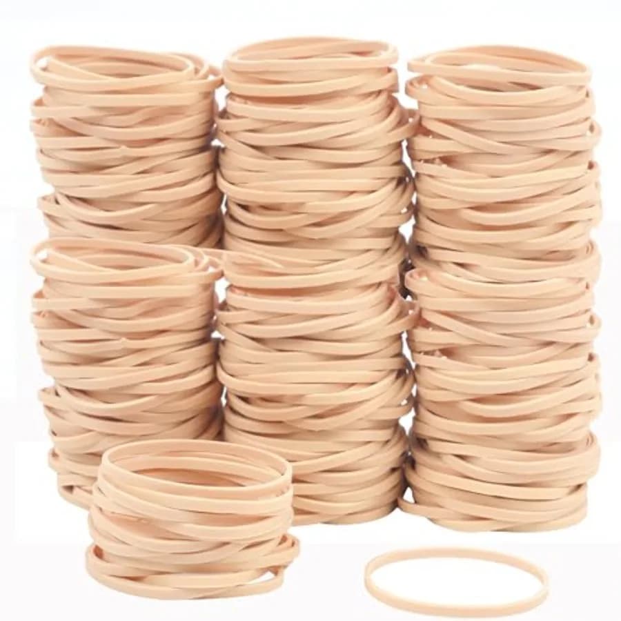 Rubber Bands Size #33 Approximately 200pcs Elastic Rubber Bands Office home Supplies #33 for Office home Supply File Folder Str