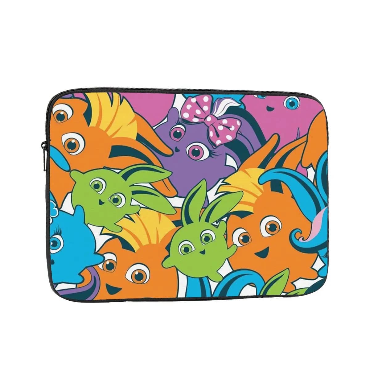 Sunny Bunnies Custodia protettiva per laptop Borsa per notebook da 10 12 13 15 17 pollici Custodia antiurto per tablet