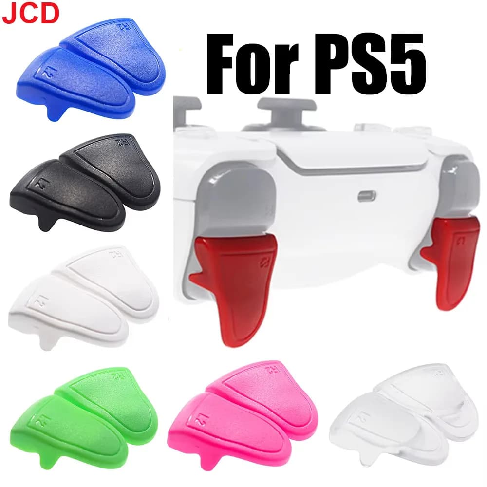 JCD 1 pz per controller di gioco PS5 tasto funzione di gioco di tiro L2R2 accessori chiave trigger a corsa breve