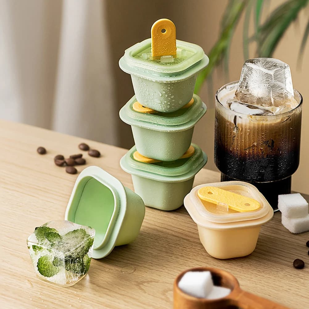 Set di stampi per ghiaccioli in Silicone da 3 pezzi Set di stampi per ghiaccioli multiuso per stampi accessori da cucina articoli da cucina stampo per ghiaccio