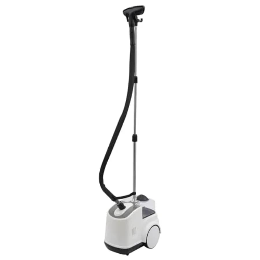 Vaporizzatore Professionale per Tessuti con Serbatoio d'Acqua da 3L, 1500W, Temperatura del Vapore Regolabile, Stiratore a Vapore per Vestiti
