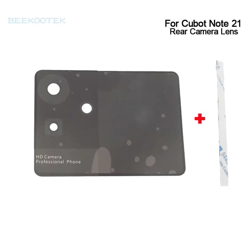 Nuovo originale Cubot Note 21 obiettivo della fotocamera posteriore telefono cellulare obiettivo della fotocamera posteriore copertura in vetro accessori per Cubot Note 21 Smart Phone
