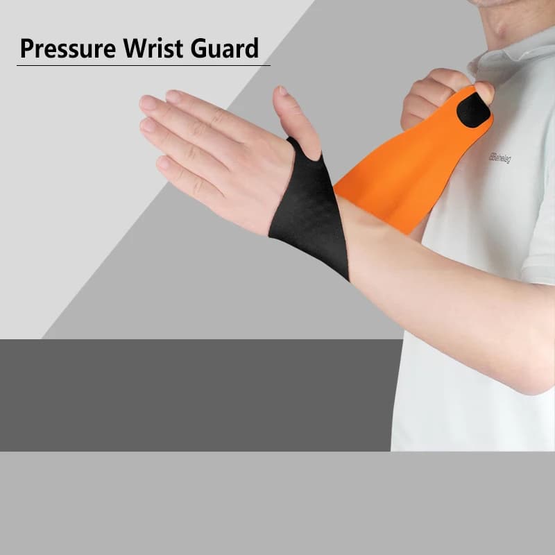 1 pz Tutore da polso Sport di base Supporto sottile per tunnel carpale - Elastico sottile per strappo - Fasce da polso per lavoro/Tendinite/Artrite