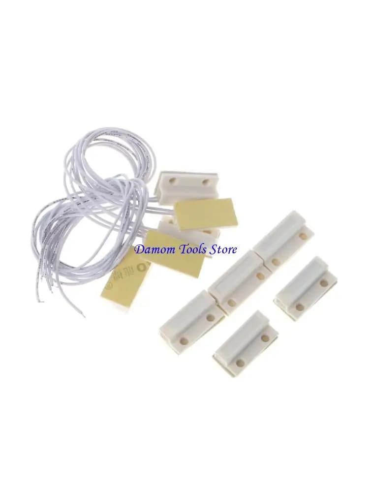 57BE 5 Sets MC-38 Door Window Switch Home Alarm System Detector