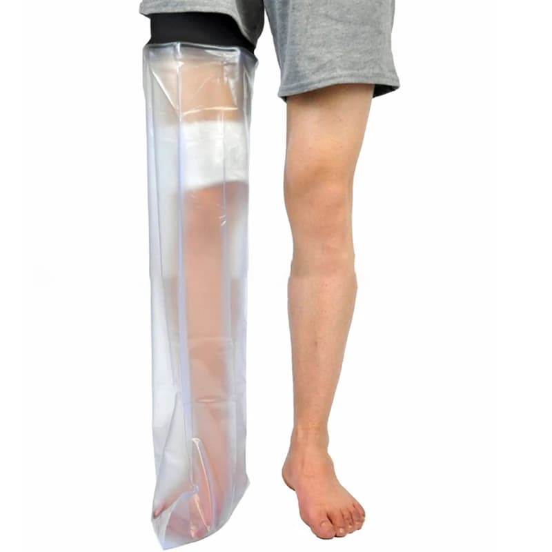 Copertura Doccia Impermeabile per Bambini e Adulti, Protezione per Bende Sigillate, Ferite, Fratture, Gambe, Piedi, Braccia, Mani, Anello Protettivo per il Bagno