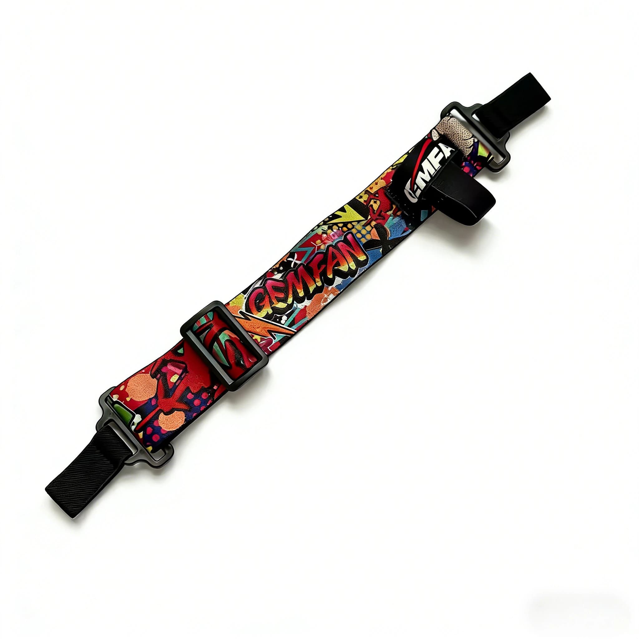 Cinturino per la testa per occhiali FPV Gemfan Graffiti. Fascia Elastica Regolabile, 52,38g, Comoda e Antiscivolo per Lunghi Volo con Droni FPV