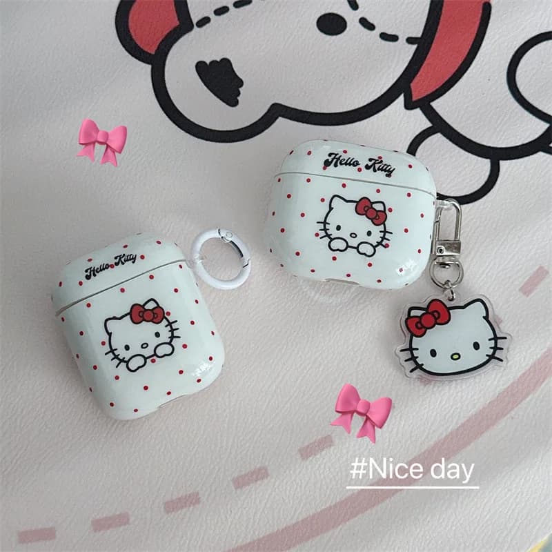 Custodia Protettiva per Auricolari a Forma di Cartone Animato, Adatta per Airpods Pro 2 4/3 1/2 Generazione, Custodia Protettiva per Auricolari Bluetooth con Portachiavi