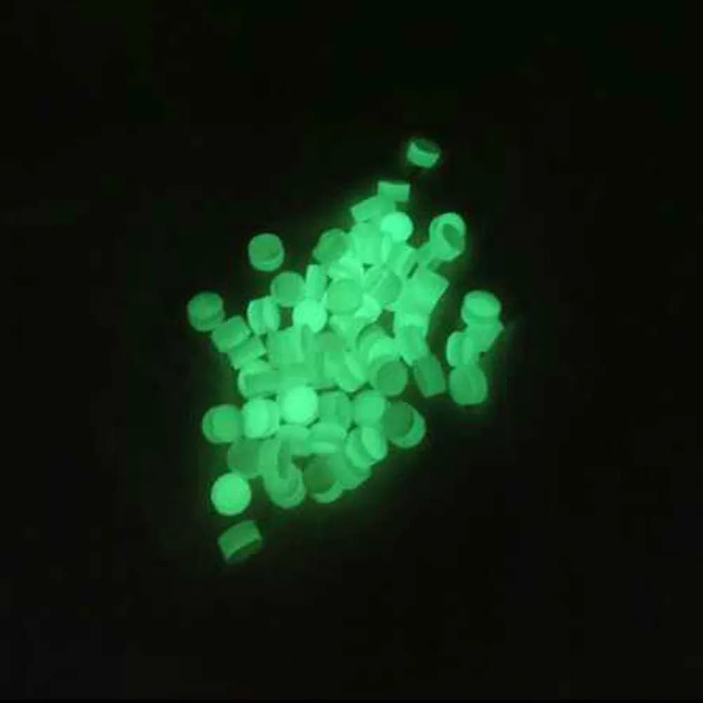 100 Pezzi Punti Luminosi a Forma di Conchiglia per Tasti Chitarra 6mm, Intarsi Compatti per Tastiera, Montaggio Rapido Rimovibile per Chitarra, Ukulele, Mandolino, Banjo