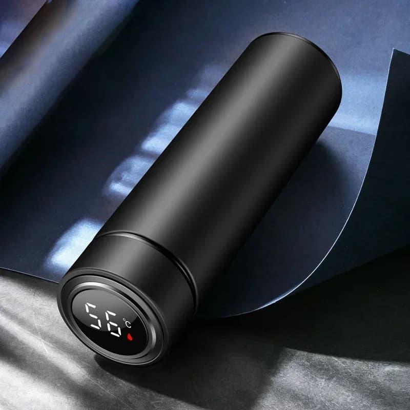 New 500ML Smart Thermos Water Bottle With Digital LED Temperature Display Smart Cup Stainless Steel Thermal Cup