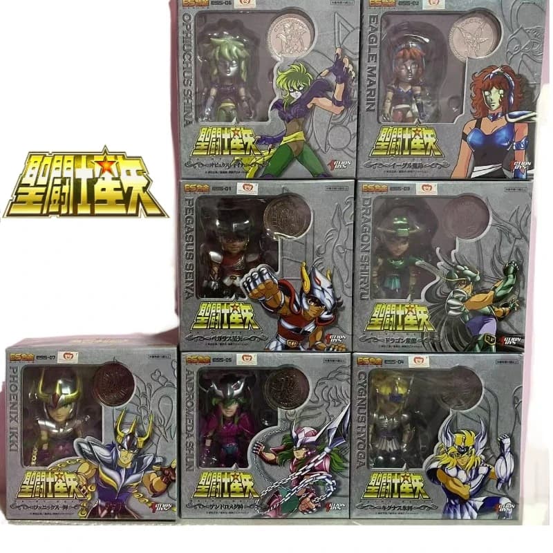 Original spot Bandai Saint Cloth Myth es alloy series Saint Seiya Toy models, assembled figures, anime dolls, movable dolls