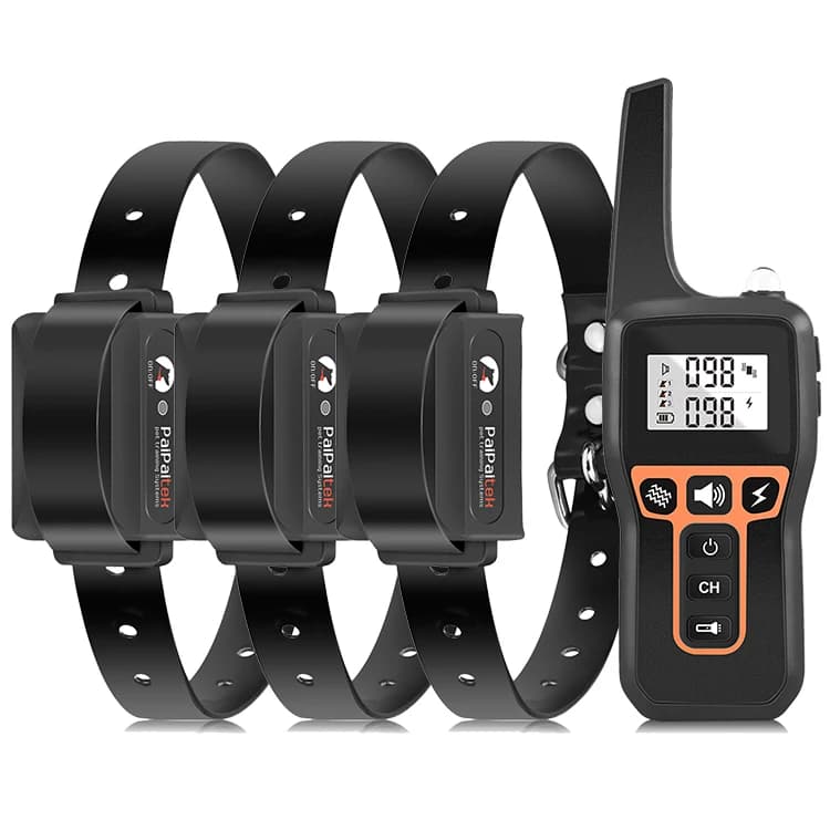 Collare Antiabbaio per Cani, Collare Elettronico per Addestramento Cani con Telecomando, Bestseller