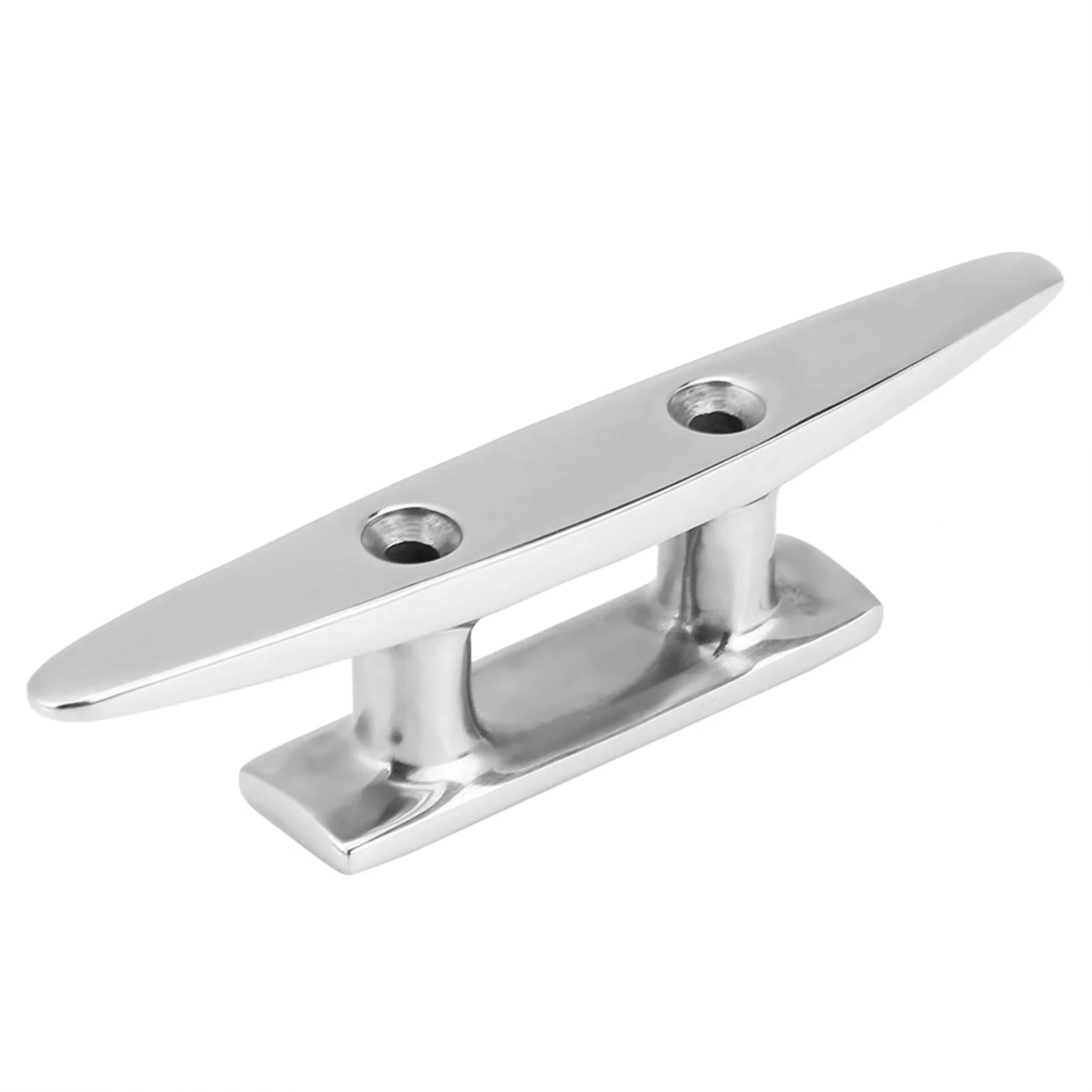 Stainless Boat Cleat 4 Inch Stainless Steel Boat Mooring Dock Deck Rope Cleat for Marine Yacht Boat Mooring Cleat Marine Cleat