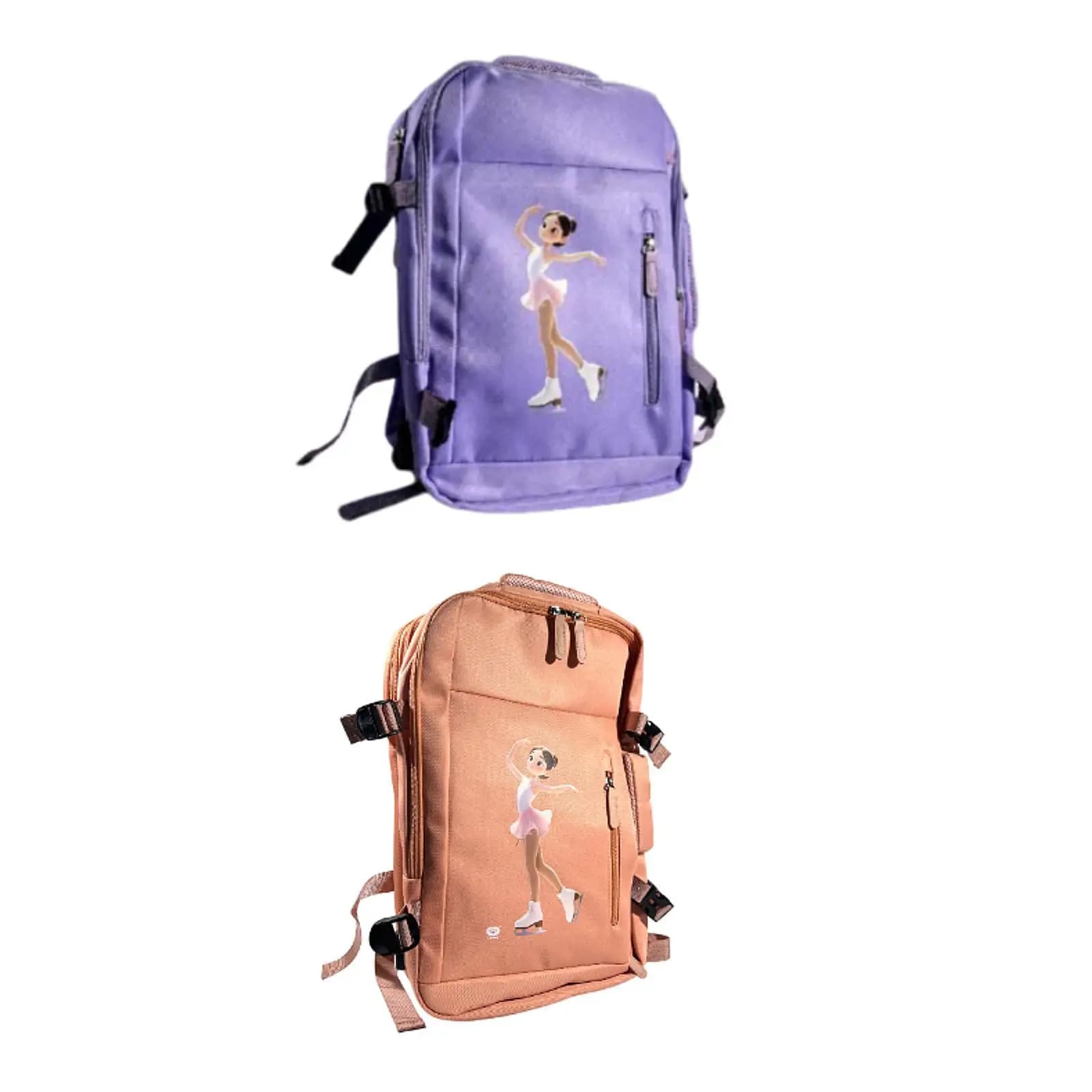 Borsa per Pattini da Ghiaccio, Accessorio Professionale per Pattinaggio, Borsa per Trasporto Pattini in Linea