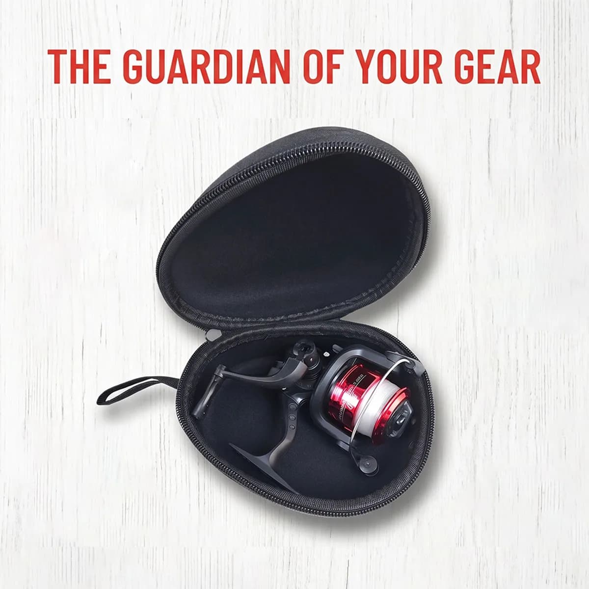 Hard EVA Fishing Reel Storage Bag Shockproof Waterproof Portable Spinning Reel Protective Case Fishing Tackle Box