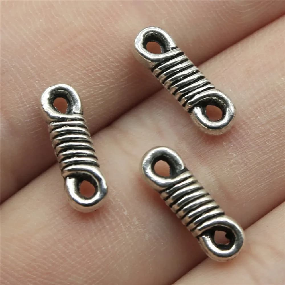 WYSIWYG 20pcs 14x4 millimetri Corda Intrecciata Connettore Monili Che Fanno Per Il Braccialetto Che Fanno La Collana Che Fa