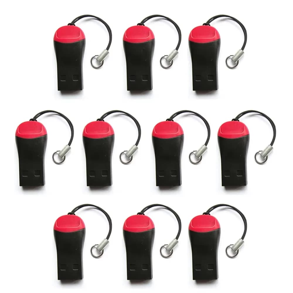 1PCS/5PCS/10PCS Mini Adattatori per lettori di schede di memoria con cordino a USB 2.0 Adattatore di ricambio per scheda TF