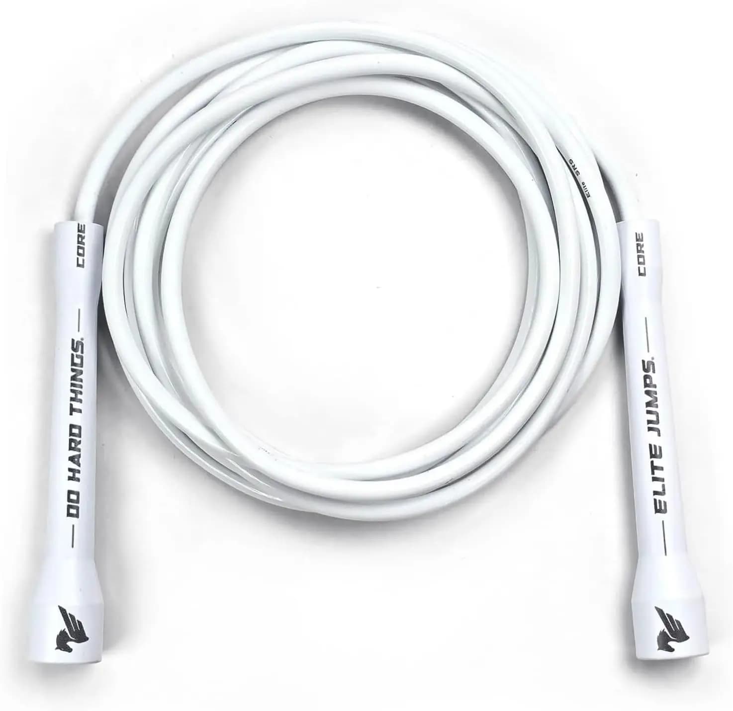 Corda per Saltare Regolabile - Corda da Allenamento in PVC da 6mm per Fitness, Cardio e Boxe con Rotazione Fluida