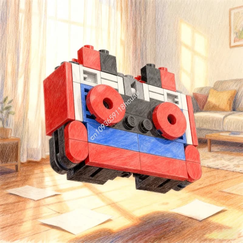172 pezzi MOC Transformers Rumble Icone compatibili Modello Building Blocks Costruzione Giocattoli fai da te Regalo di Natale Idea creativa