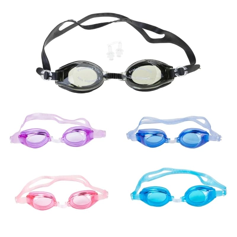 Goggle da nuoto anti-ammessi per bambini per occhiali da nuoto antiventi adulti occhiali da nuoto pratici per donna uomo