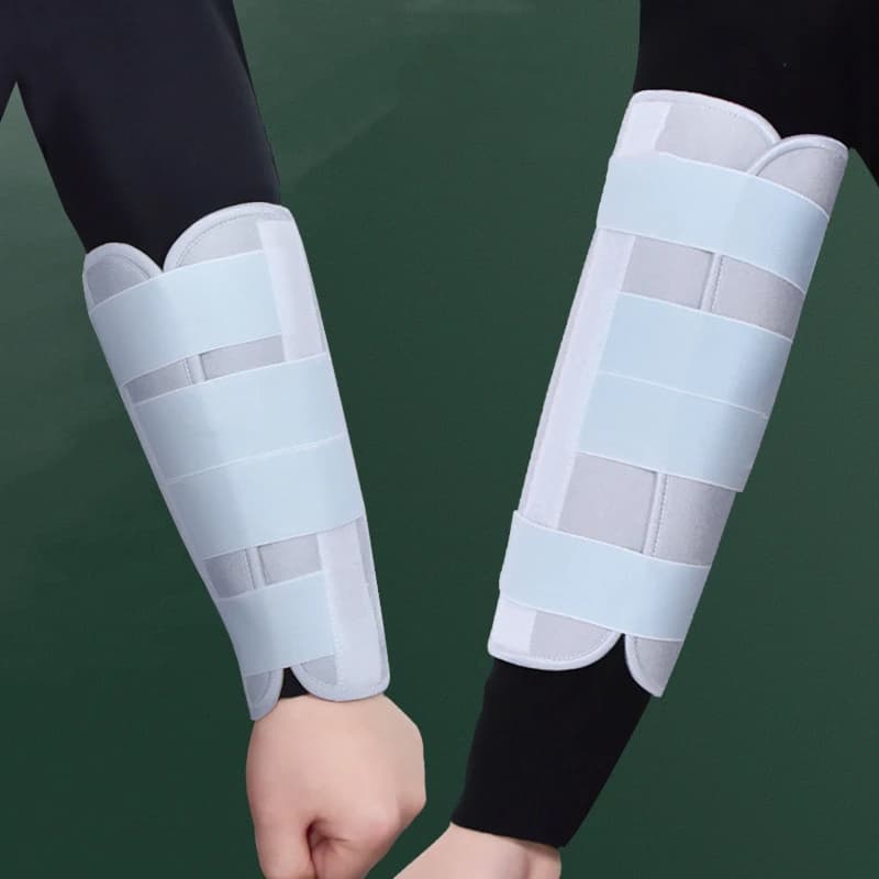 1 pz Unisex avambraccio e supporto per il polso stecca tutore regolabile avambraccio immobilizzatore tutore stecche notte stecca protezione per le mani avvolgere