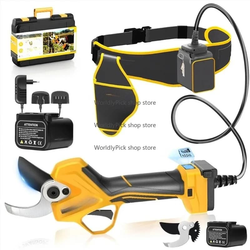Cesoie da potatura elettriche Forbici per rami al litio da 25,2 V Cesoie da potatura elettriche per alberi da 45 mm di altezza