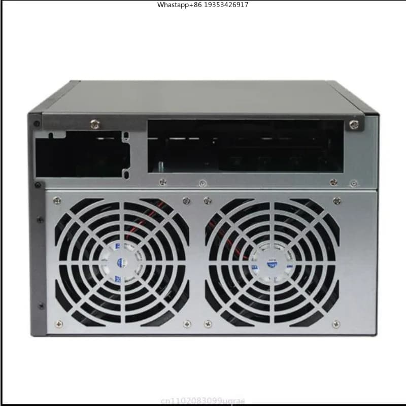 New 8-bit nas chassis multi-hot-swappable hard disk itx main Applicable to board network home by DIY enterprise storage server