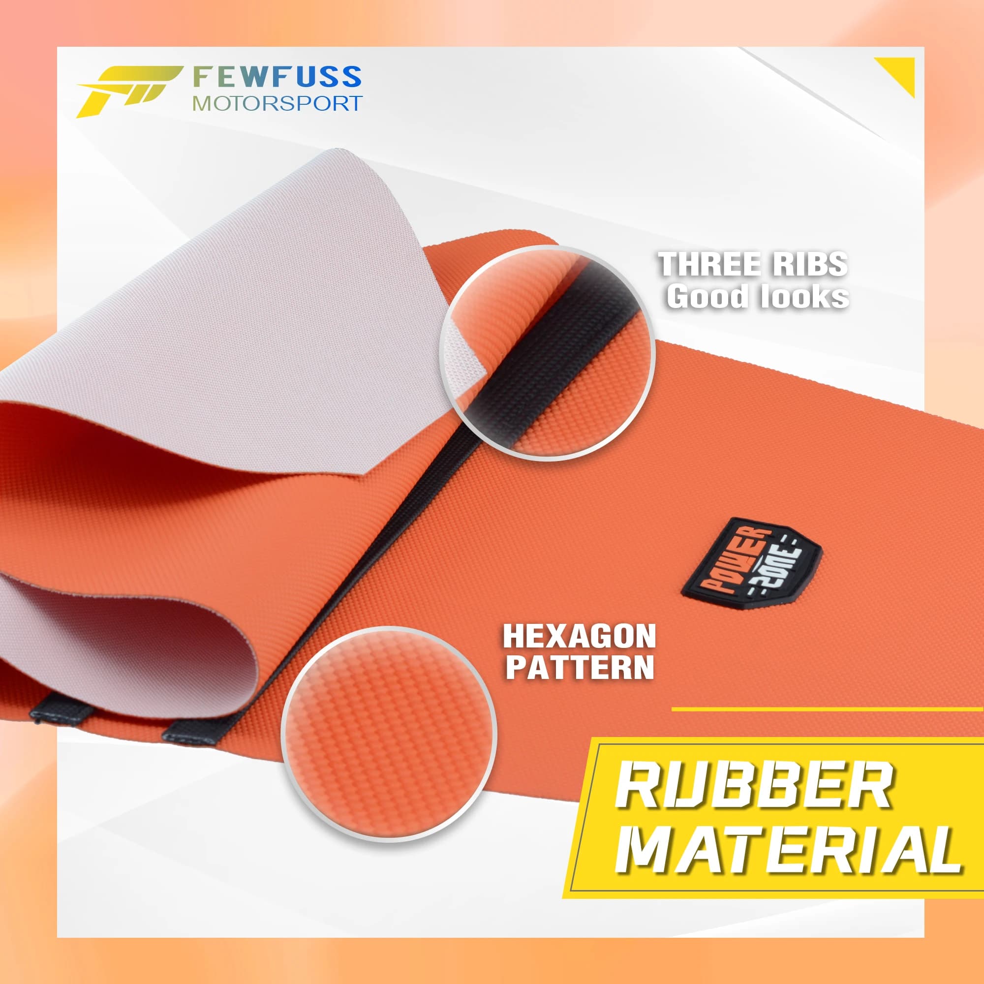 FEWFUSS cuscino del sedile del motociclo coprisedile impermeabile per KTM Husqvarna YAMAHA KAWASAKI SUZUKI HONDA SXF KXF CRF YZ