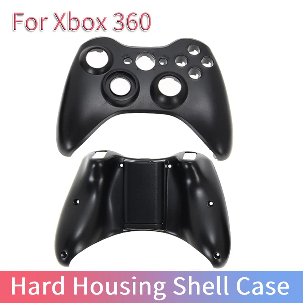 Scocca Completa in Plastica con Set Completo di Pulsanti per Controller Wireless Xbox 360, Guscio Completo con Stick Analogico e Accessori Bumper